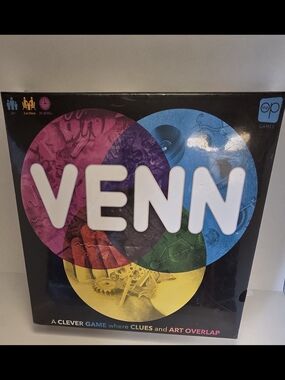 Venn Board Game by The Op Games - Multicolor